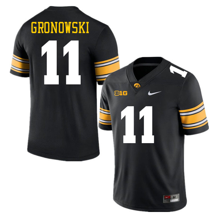 Mark Gronowski Iowa Jersey,University Of Iowa Hawkeyes Fotoball Uniforms,Jersey,Gears-Black